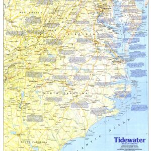 Tidewater and Environs  -  Published 1988 by National Geographic