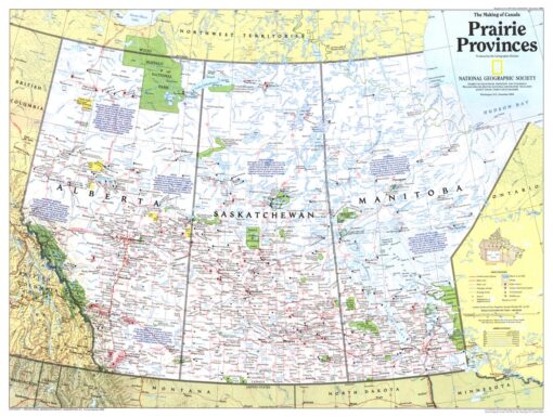 Making of Canada, Prairie Provinces  -  Published 1994 by National Geographic