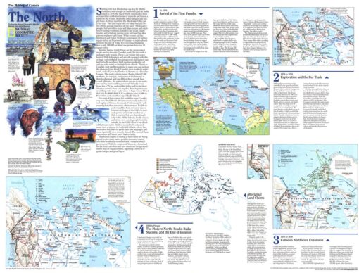 Making of Canada, the North  -  Published 1997 by National Geographic