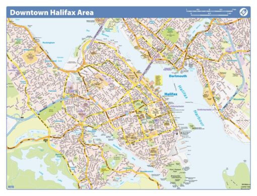 Halifax Downtown - Compact by Lucidmap