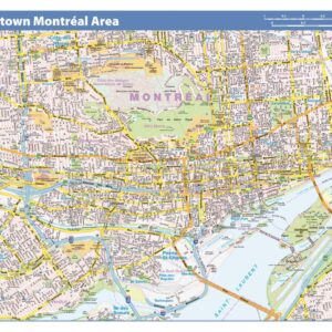Montreal Downtown - Compact by Lucidmap