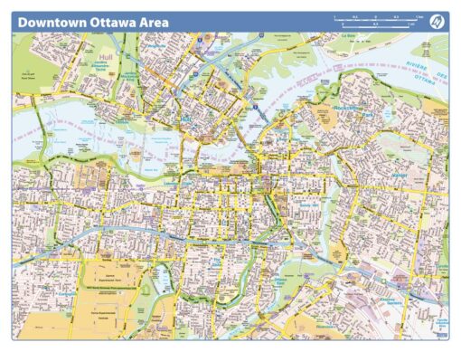 Ottawa Downtown - Compact by Lucidmap