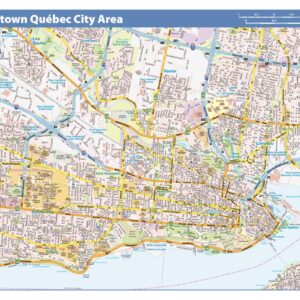 Quebec City Downtown - Compact by Lucidmap