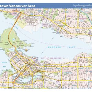 Vancouver Downtown - Compact by Lucidmap
