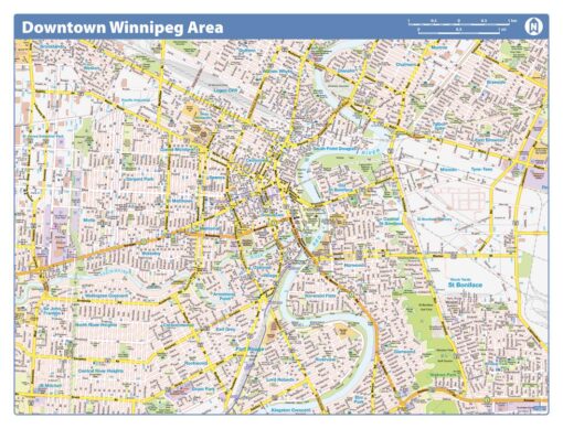 Winnipeg Downtown - Compact by Lucidmap