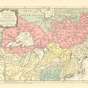 An Accurate Map of Canada with the Adjacent Countries by Natural Resources Canada
