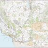 Southwestern United States Wall Map by Mapping Specialists