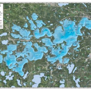 Minnetonka Lake by Mapping Specialists