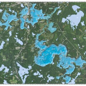 Minocqua Chain by Mapping Specialists