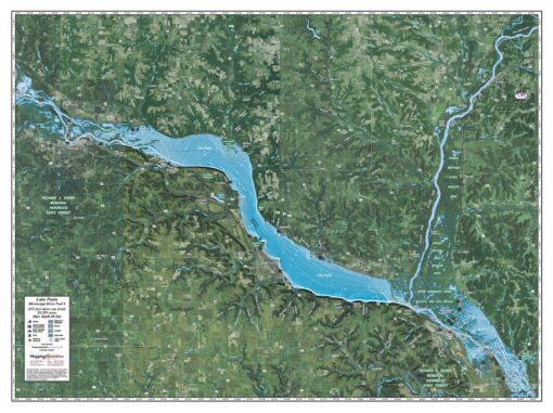Missippi River Pool 4 - Pepin by Mapping Specialists