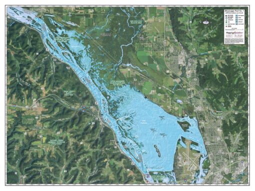 Mississippi River Pool 7 by Mapping Specialists