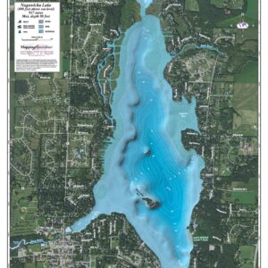 Nagawicka Lake by Mapping Specialists