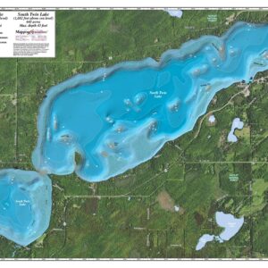 North & South Twin Lake by Mapping Specialists