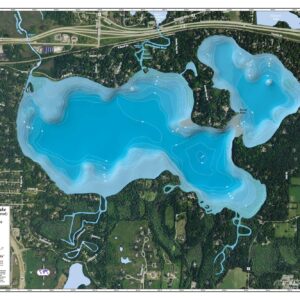Oconomowoc lake by Mapping Specialists