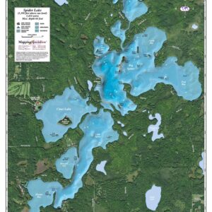 Spider Lake by Mapping Specialists