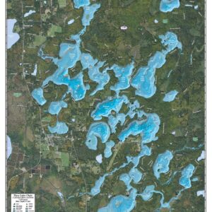 Three Lakes Chain by Mapping Specialists