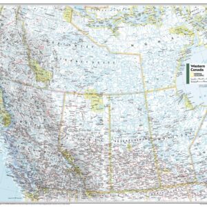 Western Canada - Atlas of the World, 11th Edition by National Geographic