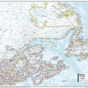 Eastern Canada - Atlas of the World, 11th Edition by National Geographic