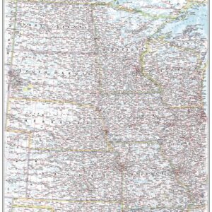 North Central U.S. - Atlas of the World, 11th Edition by National Geographic