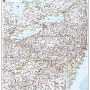 Middle Atlantic U.S. - Atlas of the World, 11th Edition by National Geographic