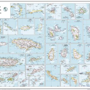 Islands of the Antilles - Atlas of the World, 11th Edition by National Geographic