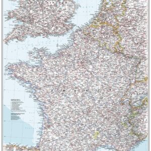 France, Belgium, the Netherlands - Atlas of the World, 11th Edition by National Geographic