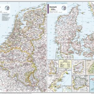 The Low Countries, Denmark, and Europe's Smallest Countries - Atlas of the World, 11th Edition by National Geographic