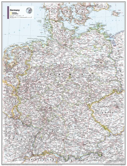 Germany - Atlas of the World, 11th Edition by National Geographic