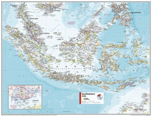 Southeastern Asia - Atlas of the World, 11th Edition by National Geographic