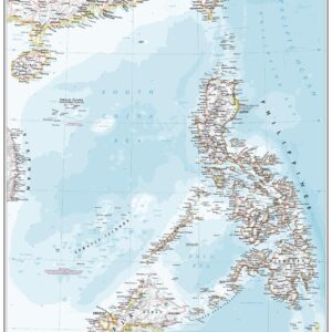 Philippines and South China Sea - Atlas of the World, 11th Edition by National Geographic