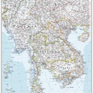 Indochina - Atlas of the World, 11th Edition by National Geographic