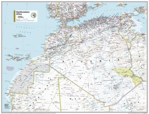 Northwestern Africa - Atlas of the World, 11th Edition by National Geographic
