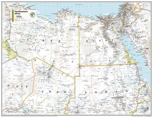 Northeastern Africa - Atlas of the World, 11th Edition by National Geographic