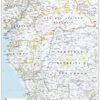 Central Africa - Atlas of the World, 11th Edition by National Geographic