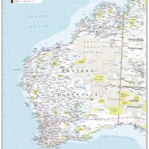 West Australia - Atlas of the World, 11th Edition by National Geographic