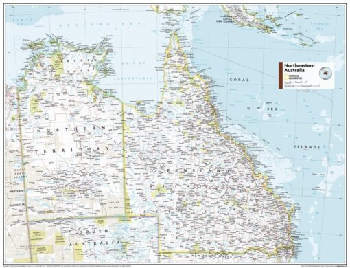 Northeastern Australia - Atlas of the World, 11th Edition by National Geographic