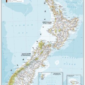 New Zealand - Atlas of the World, 11th Edition by National Geographic