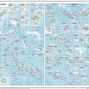 Islands of the Pacific - Atlas of the World, 11th Edition by National Geographic