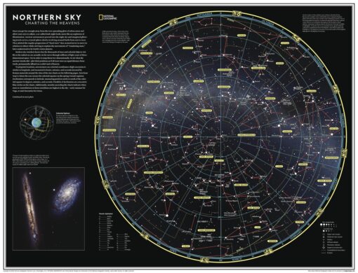 Northern Sky: Charting the Heavens - Atlas of the World, 11th Edition by National Geographic