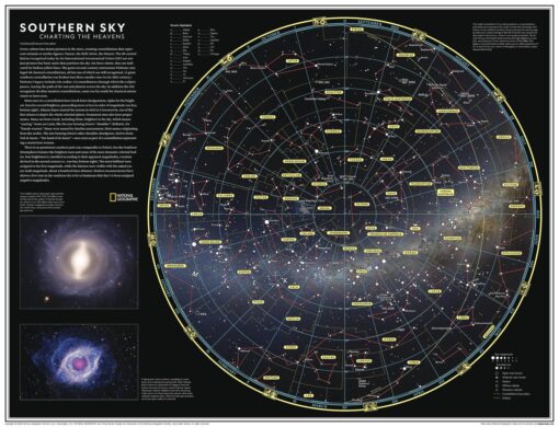 Southern Sky: Charting the Heavens - Atlas of the World, 11th Edition by National Geographic