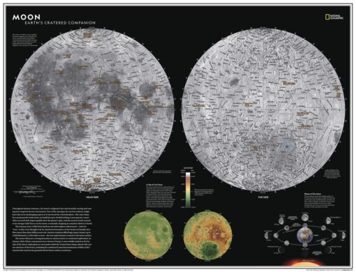 Moon - Atlas of the World, 11th Edition by National Geographic
