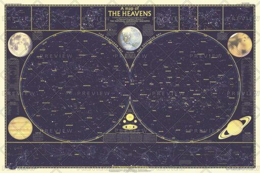 Heavens - Published 1957 by National Geographic