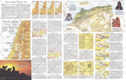 Peoples of the Middle East Theme - Published 1972 by National Geographic