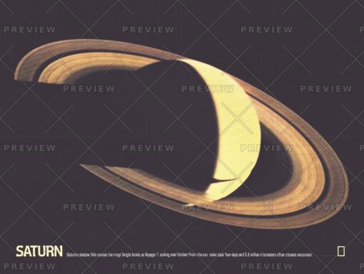 Saturn - Published 1981 by National Geographic