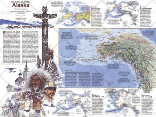 The Making of America, Alaska Theme - Published 1984 by National Geographic