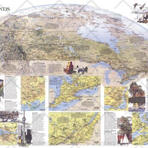 Canada Vacationlands  -  Published 1985 by National Geographic