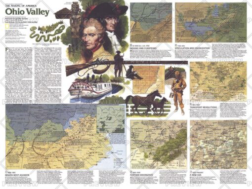 The Making of America, Ohio Valley Theme - Published 1985 by National Geographic