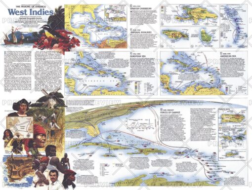 Making of America, West Indies Theme - Published 1987 by National Geographic