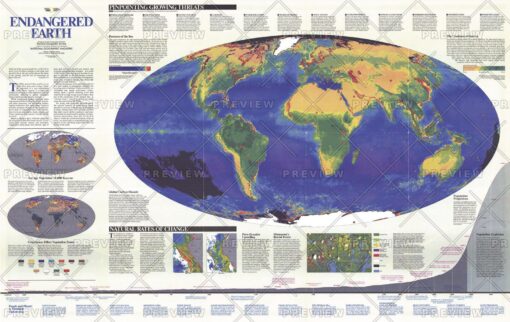 Endangered Earth  -  Published 1988 by National Geographic