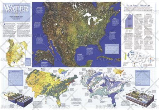 Water Precious Resource  -  Published 1993 by National Geographic